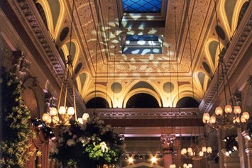 Hochzeit: Großer Festsaal festlich geschmückt - Wiener Börsensäle