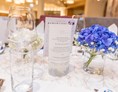 Hochzeit: Die Tische können individuell dekoriert werden - Hotel Gasthof Flatscher