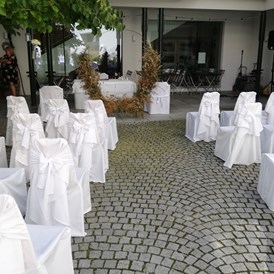 Hochzeit: Innenhof - Bauermühle Mattersburg