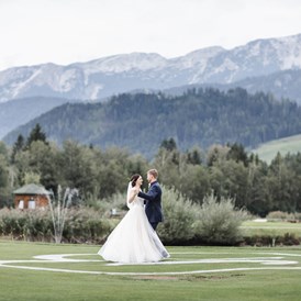 Hochzeit: Salettl am Golfplatz