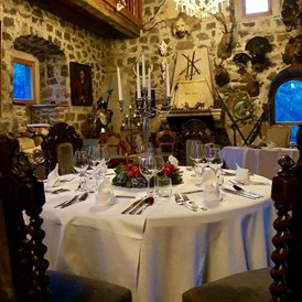 Hochzeit: Dinner Rittersaal - Schloss Wangen Bellermont