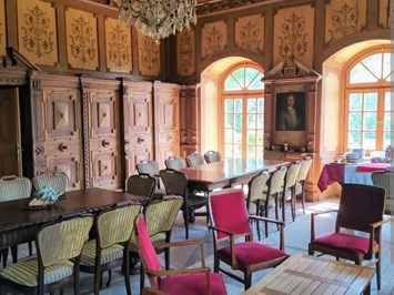 Schloss Wangen Bellermont Angaben zu den Festsälen Cilli-Saal