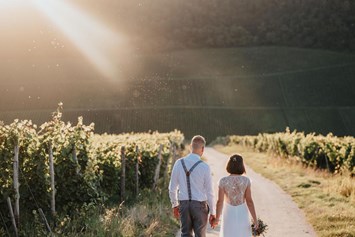 Hochzeit: Zahlreiche Hotspots im Weingut Nico Sonntag sorgen für unvergessliche Hochzeitsfotos. - Weingut Nico Sonntag