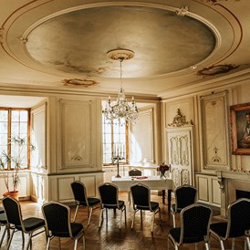 Hochzeit: Standesamt im Ballsaal - Hotel Schloss Edesheim