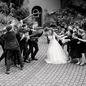 Hochzeit: Fotolocation im Innenhof - Jöbstl Stammhaus 
