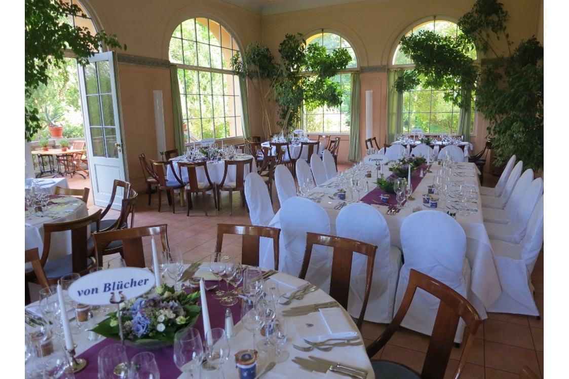 Hochzeit: Schloss Ziethen - Orangerie Dinner - Schloss Ziethen