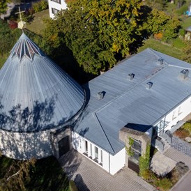 Hochzeit: Die ehemalige evangelische Kirche in 93309 Kelheim von außen. - Ehemalige Kirche der besonderen Art, 3D Rundgang