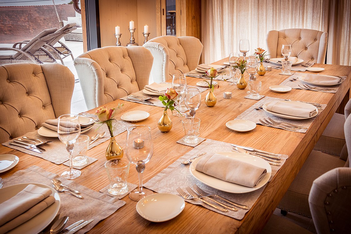 Hochzeit: Kulinarik-Angebot - Private Dinings im kleinen Rahmen oder Catering - Golden Hill Country Chalets & Suites