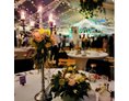 Hochzeit: Tischdeko-Blumen-Kerzen-abends - Eventsaal Bad Harzburg