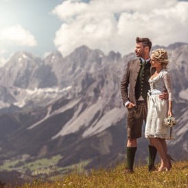 Hochzeit: Atemberaubende Kulisse auf 1.900m Seehöhe - Schafalm Planai