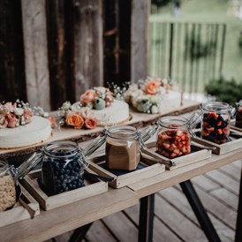 Hochzeit: Sweet table - Die Deantnerin
