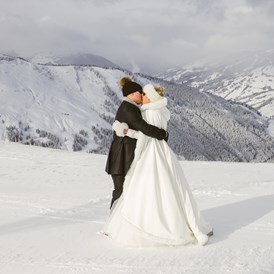 Hochzeit: Fotoshooting am Kitzsteinhorn - Schloss Prielau Hotel & Restaurants