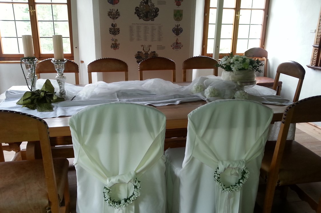 Hochzeit: Gerichtszimmer - Schloss Landeck