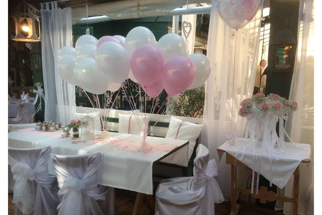 Hochzeit: Hochzeitsgrüße mit Gasluftballon - Michlhof in Lanzenkirchen