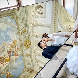 Hochzeit: Heiraten im Stift Göttweig in Niederösterreich.
Foto © fotorega.com - Benediktinerstift Göttweig