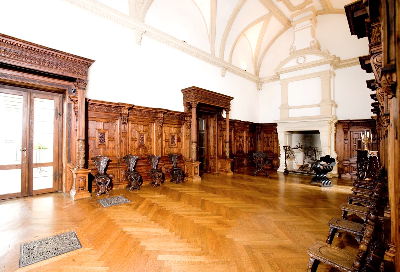 Renaissanceschloss Rosenburg Angaben zu den Festsälen Sitzungssaal