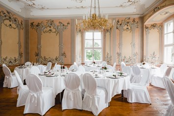 Hochzeit: Rosensalon - Schloss Pernegg