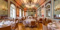 Hochzeit - Weinkeller - Gumpoldskirchen - Der Empiresaal wurde schon im 17. Jahrhundert als Speisesaal genutzt - Schloss Esterházy