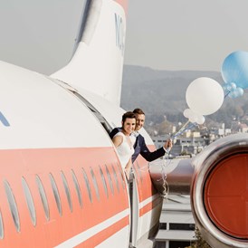 Hochzeit: NOVAPARK Flugzeughotel Graz
