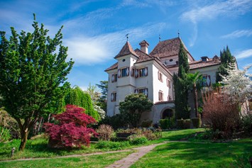 Hochzeit: Schlosshotel Castel Rundegg Meran mit Park  - Castel Rundegg