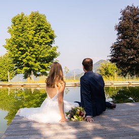 Hochzeit: unsere Teichanlage für Fotoshootings - Rieglergut