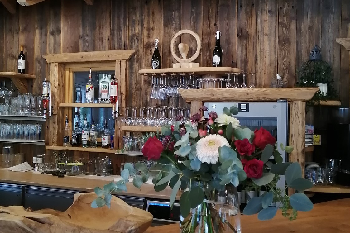 Hochzeit: unsere Bar befindet sich im Hautpsaal - Rieglergut