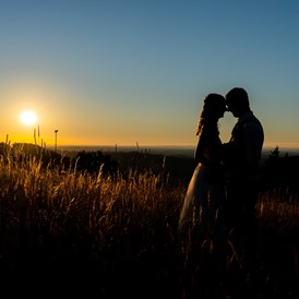Hochzeit: atemberaubender Sonnenuntergang am Rieglergut - Rieglergut