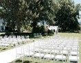Hochzeit: freie Trauung bei herrlichem Sonnenschein - CP Location - Gut Ammerhof