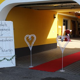 Hochzeit: Mostschänke Grüner