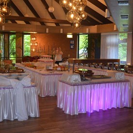 Hochzeit: Buffetraum - Potpourri - die Eventgastronomie im Kurhaus