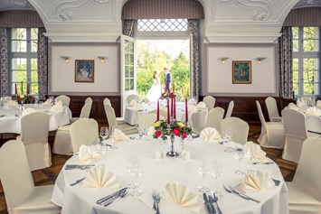 Hochzeit: Großer Saal für Hochzeiten - Hotel Schloss Neustadt-Glewe