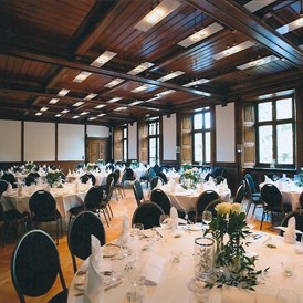 Hochzeit: Unser Rittersaal für eine Hochzeit im Stil des Schlosses  - Brasserie Schloss Paffendorf