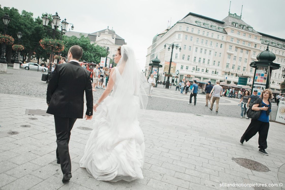 Hochzeit: Feiern Sie Ihre Hochzeit im Restaurant Hrad und genießen Sie die Altstadt von Bratislava, Slowakei.
Foto © stillandmotionpictures.com - REŠTAURÁCIA HRAD