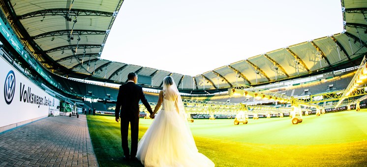 Fußball EM 2016 - Heiraten im Fußballstadion - hochzeits-location.info