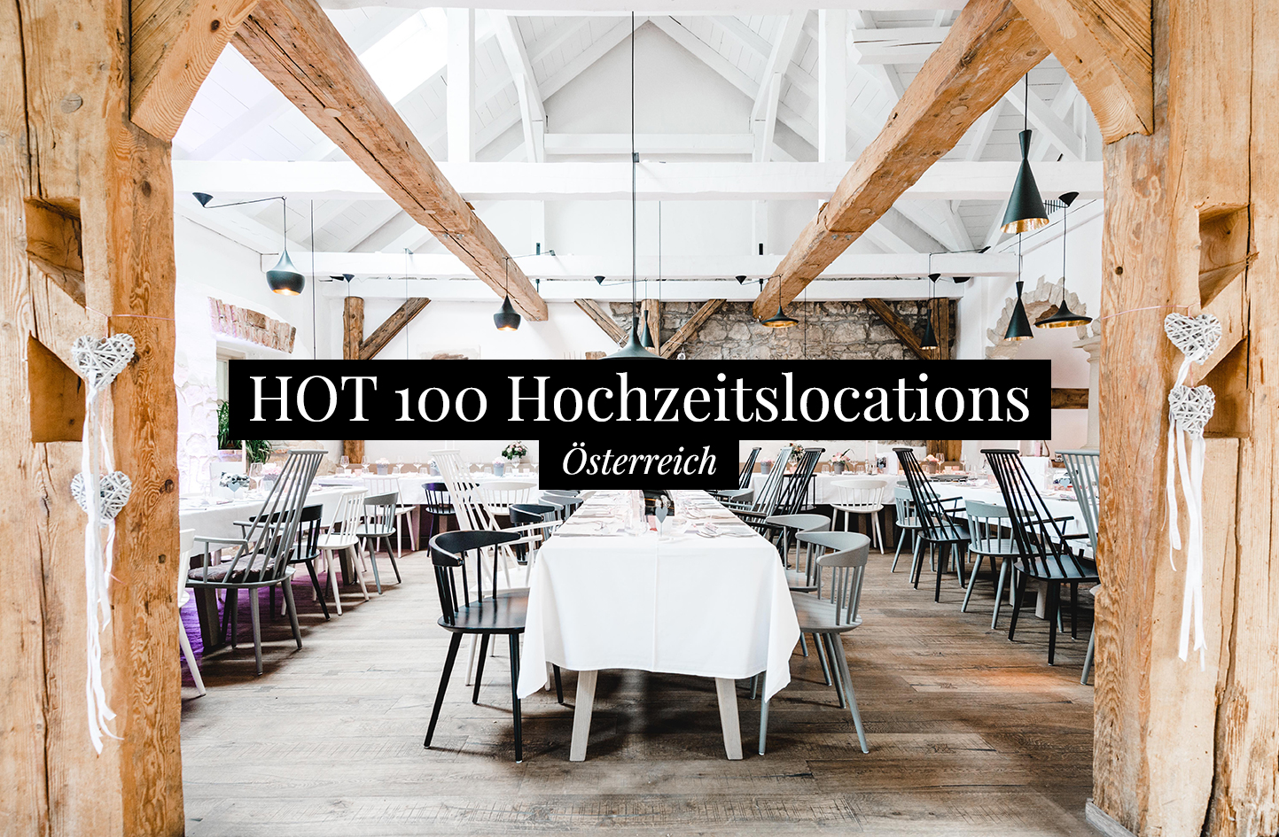 Die HOT 100 Hochzeitslocations Österreichs im Jahr 2021 - hochzeits-location.info