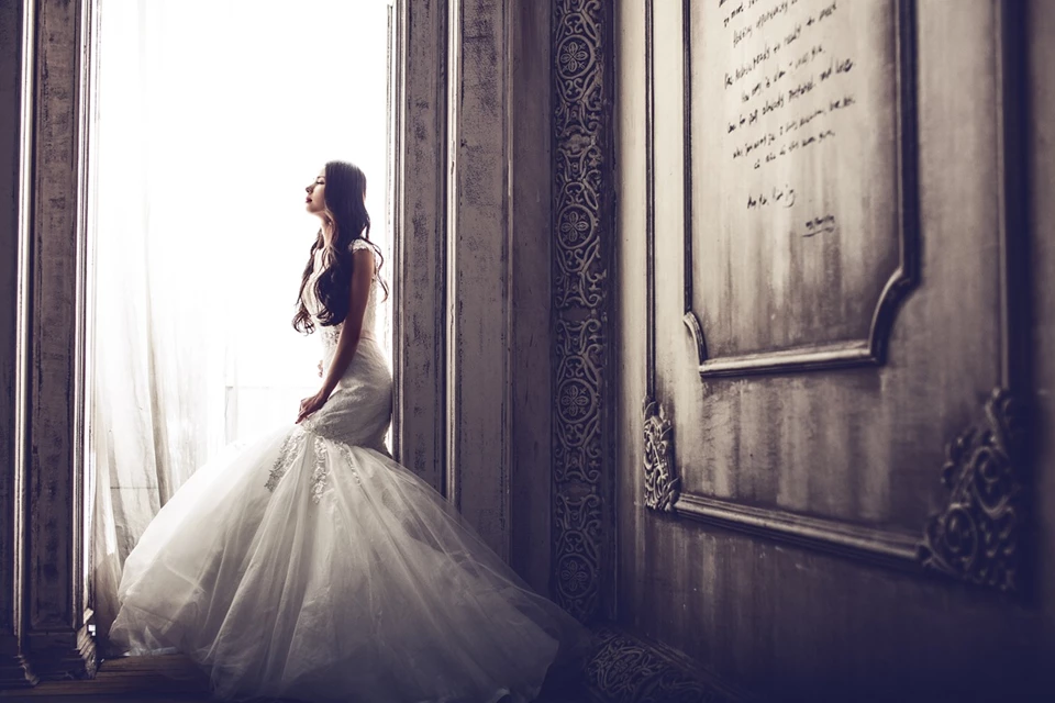 The exciting choice of the right wedding dress