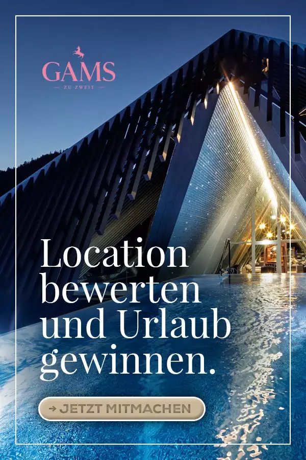 Gagnez cinq jours romantiques chez GAMS ZU ZWEIT pour vous et votre partenaire
