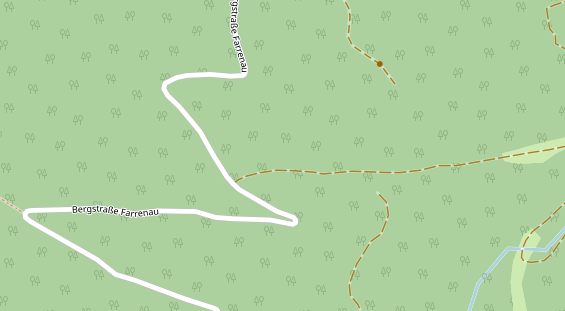 Hochzeitslocation auf Satellitenbild