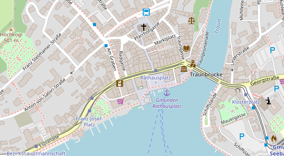 Hochzeitslocation auf Satellitenbild