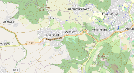 Lieu de mariage sur la carte