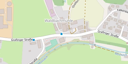 Hochzeitslocation auf Satellitenbild