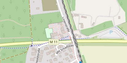 Hochzeitslocation auf Satellitenbild
