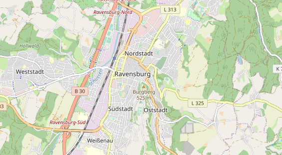 Hochzeitslocation auf Karte