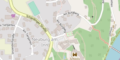 Hochzeitslocation auf Satellitenbild