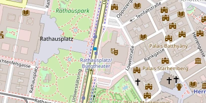 Hochzeitslocation auf Satellitenbild