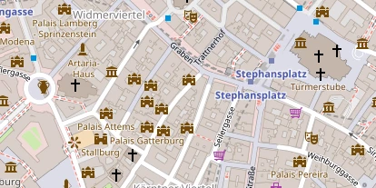 Hochzeitslocation auf Satellitenbild