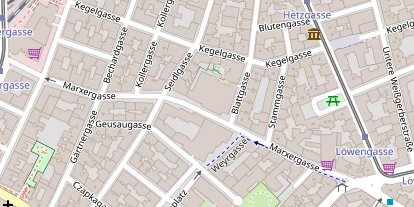 Hochzeitslocation auf Satellitenbild