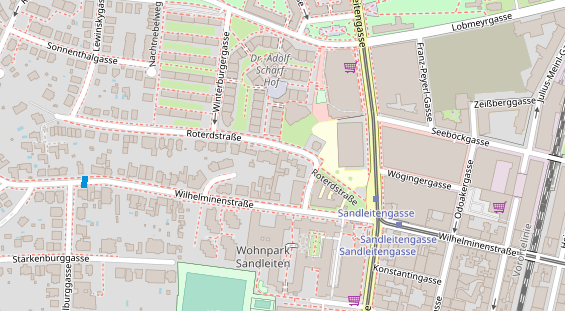 Hochzeitslocation auf Satellitenbild