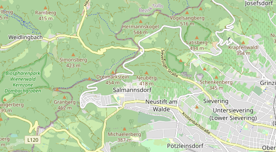 Hochzeitslocation auf Karte