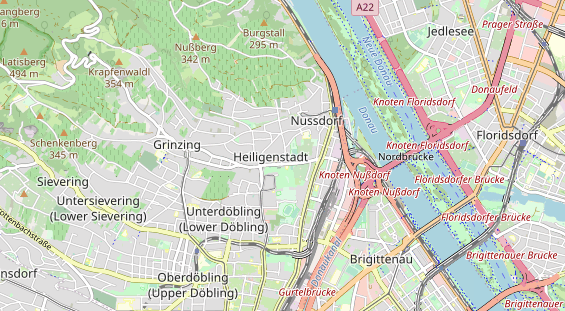 Hochzeitslocation auf Karte